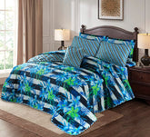 7 Pcs Quilted Comforter Set CC  221